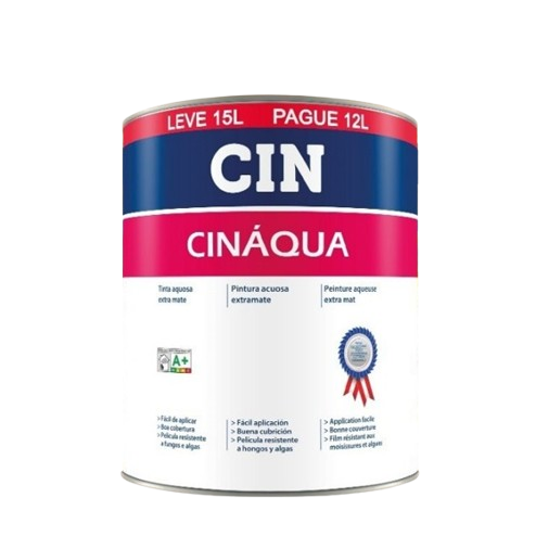 CINAQUA (BRANCO) - 12L + 3L
