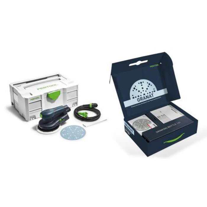 FESTOOL - LIXADORA EXCENTRICA ETS EC 150/5 GR-SET P