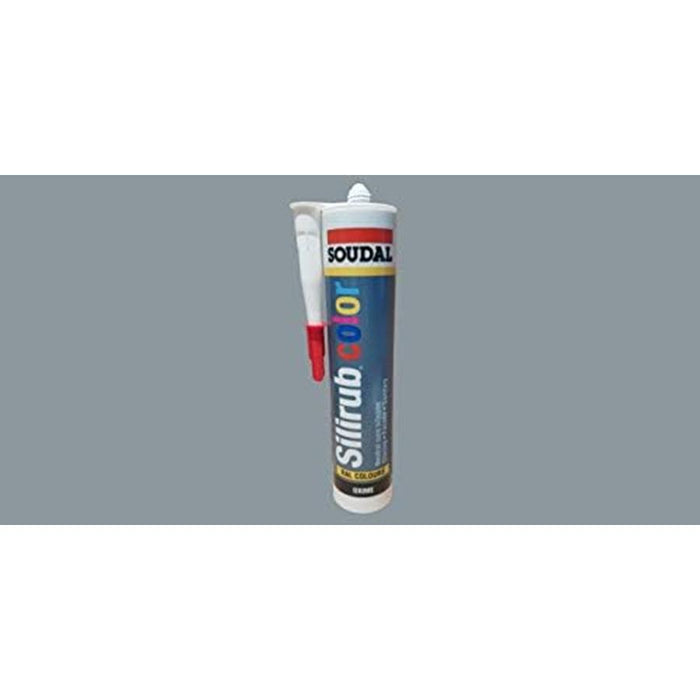 SOUDAL, SILIRUB COLOR (RAL 1015) - 300mL