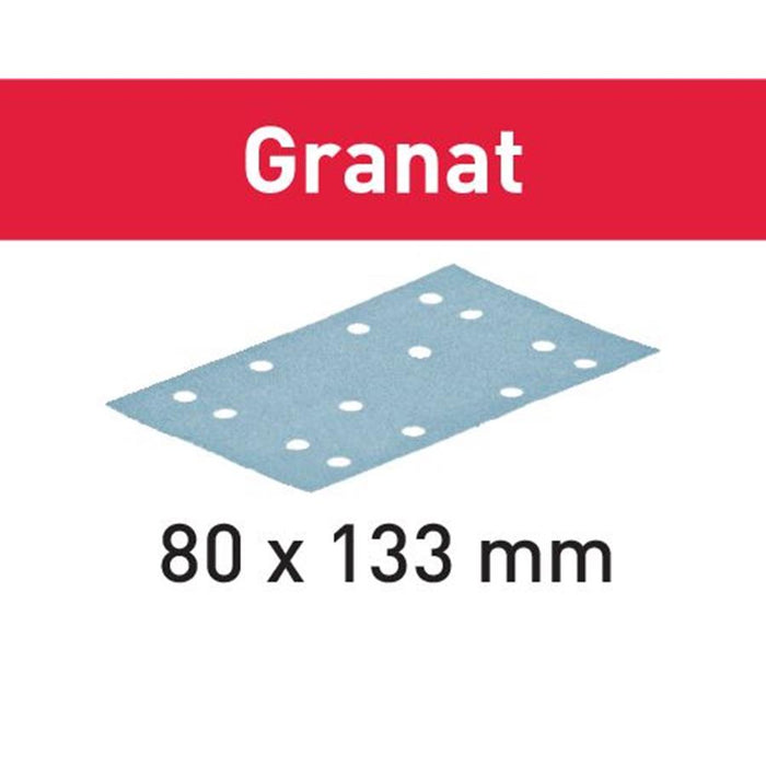 Folhas De Lixar Stf 80x133 Gr/50 Granat