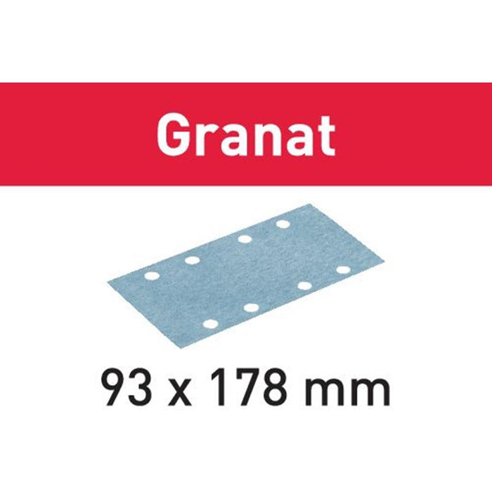 Folhas De Lixar Stf 93x178 Gr/50 Granat