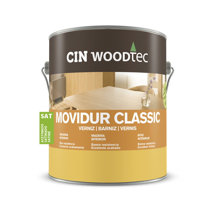 Woodtec Movidur Classic Satinado - Incolor