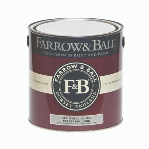 FARROW & BALL, ESTATE EMULSION (BRANCO / COR) - 100mL
