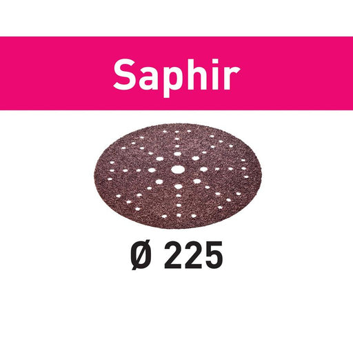 Discos de lixa STF D225/48 P24 SA/25 Saphir